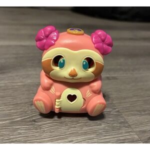 Polly Pocket Flip And Find Pink Sloth Compact Playset No Dolls
